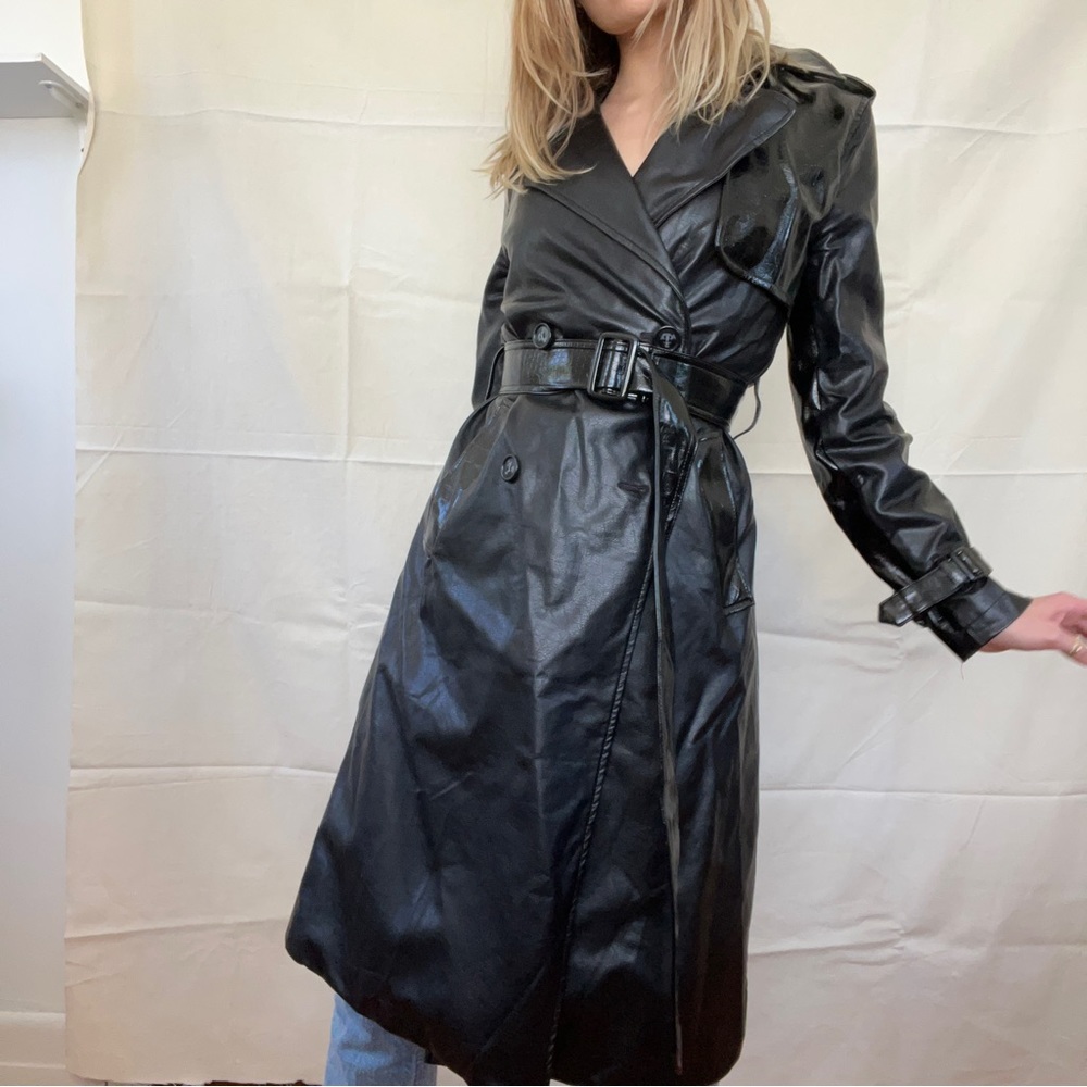 Leather Trench